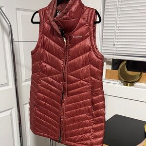 Columbia Omni Heat Long Vest - Size Large